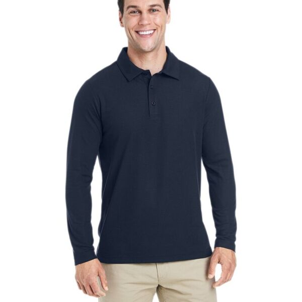 Men's Fusion ChromaSoft™ Long Sleeve Pique Polo Thumbnail