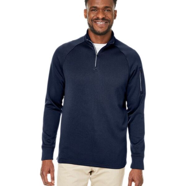Unisex Fusion ChromaSoft™ Fleece Quarter-Zip Pullover Thumbnail