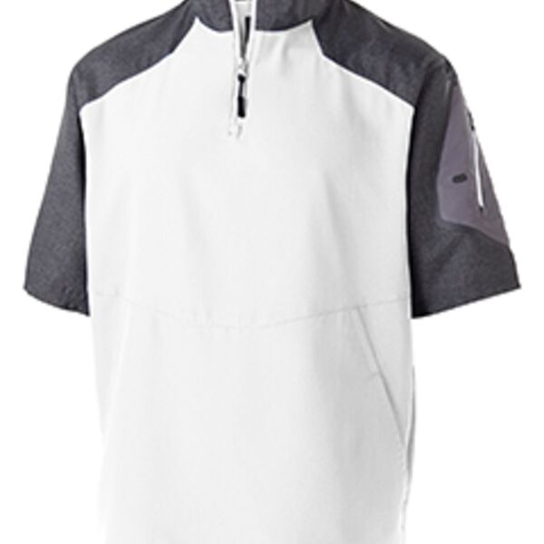 Unisex Ultra-Lightweight Aero-Tec™ Raider Short-Sleeve Warm-Up Pullover Thumbnail