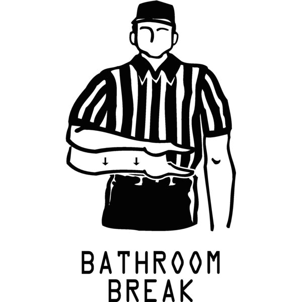 referee bathroom break Thumbnail
