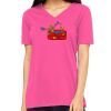 Missy's Relaxed Jersey Short-Sleeve V-Neck T-Shirt Thumbnail