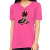 Missy's Relaxed Jersey Short-Sleeve V-Neck T-Shirt Thumbnail