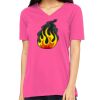 Missy's Relaxed Jersey Short-Sleeve V-Neck T-Shirt Thumbnail