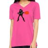 Missy's Relaxed Jersey Short-Sleeve V-Neck T-Shirt Thumbnail