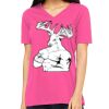 Missy's Relaxed Jersey Short-Sleeve V-Neck T-Shirt Thumbnail