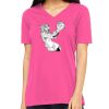 Missy's Relaxed Jersey Short-Sleeve V-Neck T-Shirt Thumbnail
