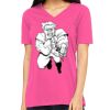 Missy's Relaxed Jersey Short-Sleeve V-Neck T-Shirt Thumbnail