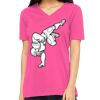Missy's Relaxed Jersey Short-Sleeve V-Neck T-Shirt Thumbnail
