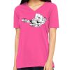 Missy's Relaxed Jersey Short-Sleeve V-Neck T-Shirt Thumbnail