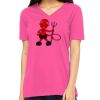 Missy's Relaxed Jersey Short-Sleeve V-Neck T-Shirt Thumbnail