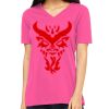 Missy's Relaxed Jersey Short-Sleeve V-Neck T-Shirt Thumbnail