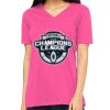 Missy's Relaxed Jersey Short-Sleeve V-Neck T-Shirt Thumbnail