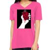 Missy's Relaxed Jersey Short-Sleeve V-Neck T-Shirt Thumbnail