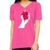 Missy's Relaxed Jersey Short-Sleeve V-Neck T-Shirt Thumbnail