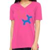 Missy's Relaxed Jersey Short-Sleeve V-Neck T-Shirt Thumbnail