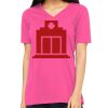 Missy's Relaxed Jersey Short-Sleeve V-Neck T-Shirt Thumbnail