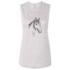Ladies' Bella Flowy Scoop Muscle Tank Thumbnail