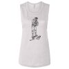 Ladies' Bella Flowy Scoop Muscle Tank Thumbnail