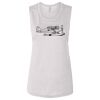 Ladies' Bella Flowy Scoop Muscle Tank Thumbnail