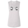 Ladies' Bella Flowy Scoop Muscle Tank Thumbnail
