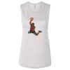 Ladies' Bella Flowy Scoop Muscle Tank Thumbnail