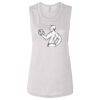 Ladies' Bella Flowy Scoop Muscle Tank Thumbnail