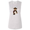 Ladies' Bella Flowy Scoop Muscle Tank Thumbnail