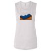 Ladies' Bella Flowy Scoop Muscle Tank Thumbnail