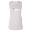 Ladies' Bella Flowy Scoop Muscle Tank Thumbnail