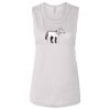 Ladies' Bella Flowy Scoop Muscle Tank Thumbnail