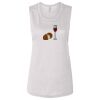 Ladies' Bella Flowy Scoop Muscle Tank Thumbnail