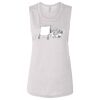 Ladies' Bella Flowy Scoop Muscle Tank Thumbnail