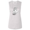 Ladies' Bella Flowy Scoop Muscle Tank Thumbnail