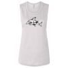 Ladies' Bella Flowy Scoop Muscle Tank Thumbnail