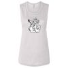 Ladies' Bella Flowy Scoop Muscle Tank Thumbnail