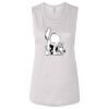 Ladies' Bella Flowy Scoop Muscle Tank Thumbnail