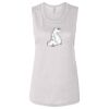 Ladies' Bella Flowy Scoop Muscle Tank Thumbnail