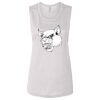 Ladies' Bella Flowy Scoop Muscle Tank Thumbnail