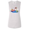 Ladies' Bella Flowy Scoop Muscle Tank Thumbnail