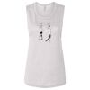 Ladies' Bella Flowy Scoop Muscle Tank Thumbnail