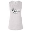 Ladies' Bella Flowy Scoop Muscle Tank Thumbnail