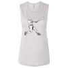 Ladies' Bella Flowy Scoop Muscle Tank Thumbnail