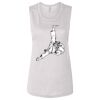 Ladies' Bella Flowy Scoop Muscle Tank Thumbnail