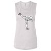 Ladies' Bella Flowy Scoop Muscle Tank Thumbnail