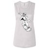 Ladies' Bella Flowy Scoop Muscle Tank Thumbnail