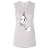 Ladies' Bella Flowy Scoop Muscle Tank Thumbnail