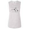 Ladies' Bella Flowy Scoop Muscle Tank Thumbnail