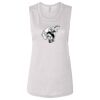 Ladies' Bella Flowy Scoop Muscle Tank Thumbnail