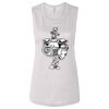 Ladies' Bella Flowy Scoop Muscle Tank Thumbnail