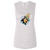 Ladies' Bella Flowy Scoop Muscle Tank Thumbnail